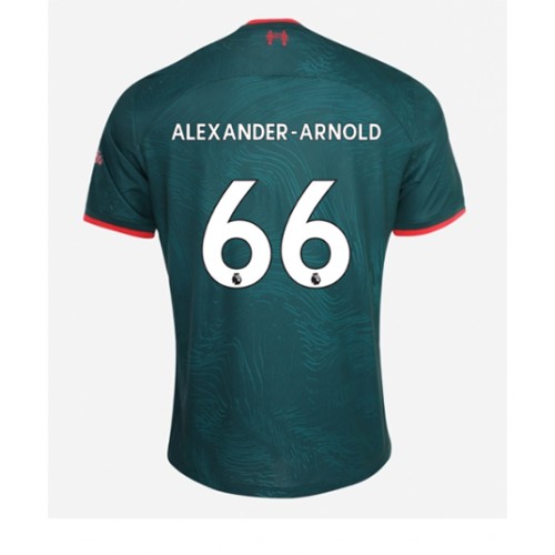 Liverpool Alexander-Arnold #66 Tredjedrakt 2022-23 Kortermet Liverpool Alexander-Arnold #66 Tredjedrakt 2022-23 Kortermet